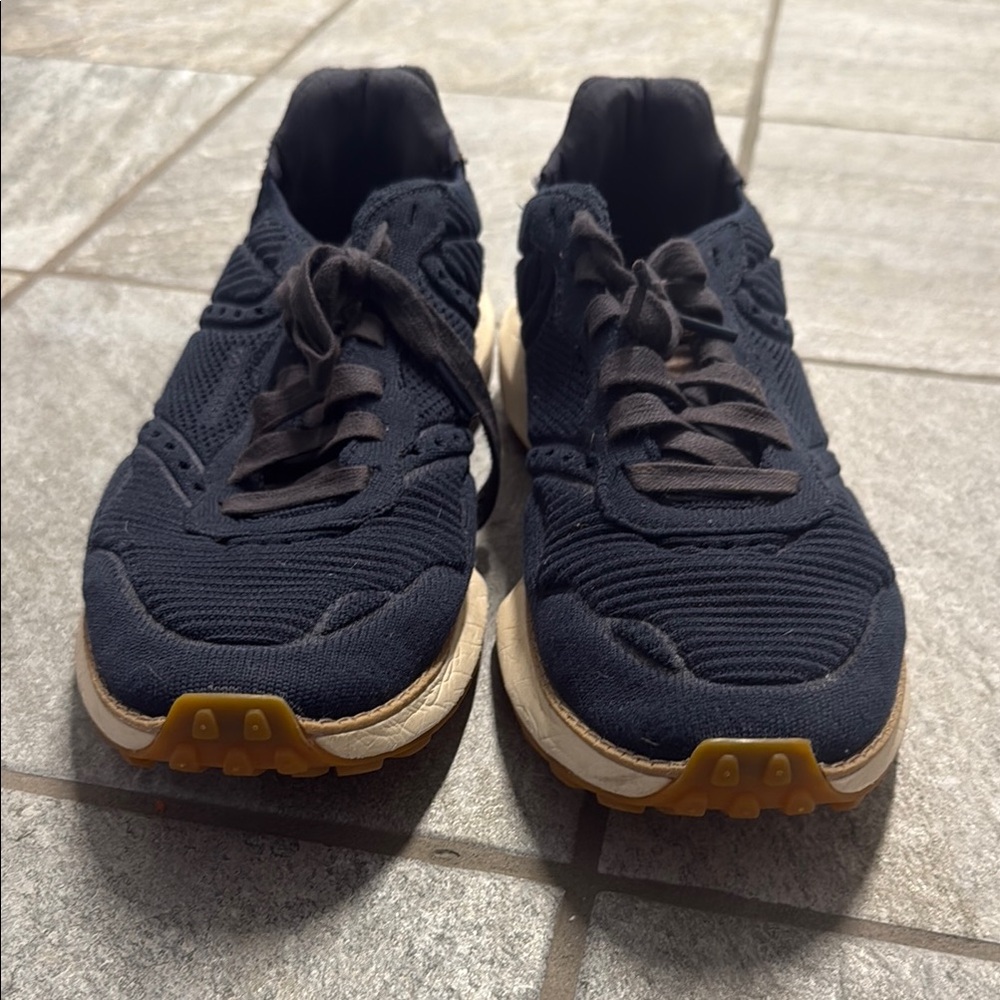 Cole Haan Blue and Tan Sneakers